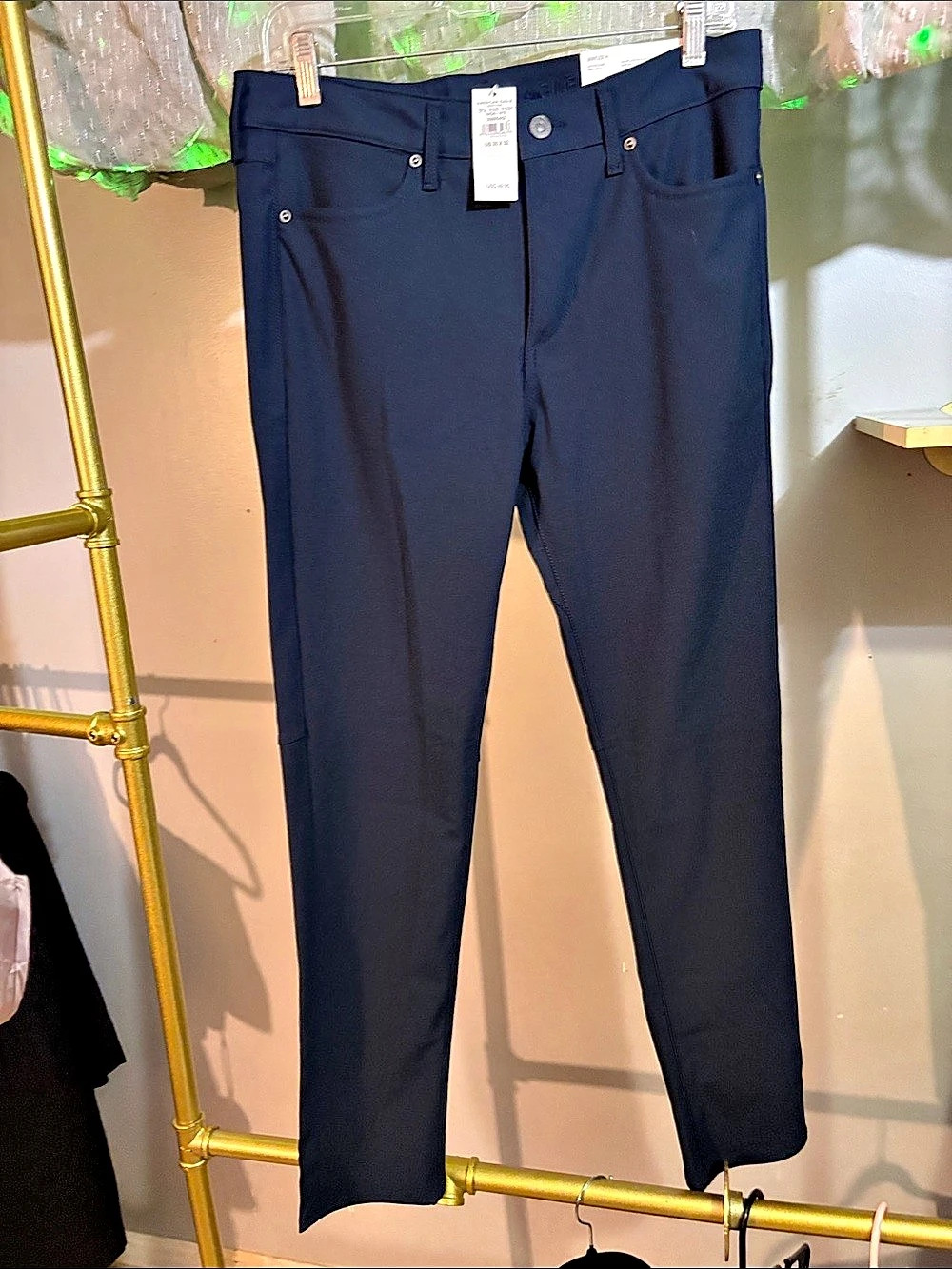 American Eagle Active Slim AirFlex+ + Slim Pants in Blue Waist 30/32 NWT